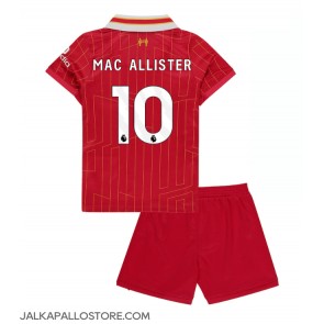 Liverpool Alexis Mac Allister #10 Kotipaita Lapsille 2024-25 Lyhythihainen (+ shortsit)